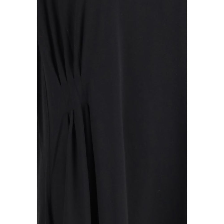 Loulou De Saison Black Cotton Casual Dress