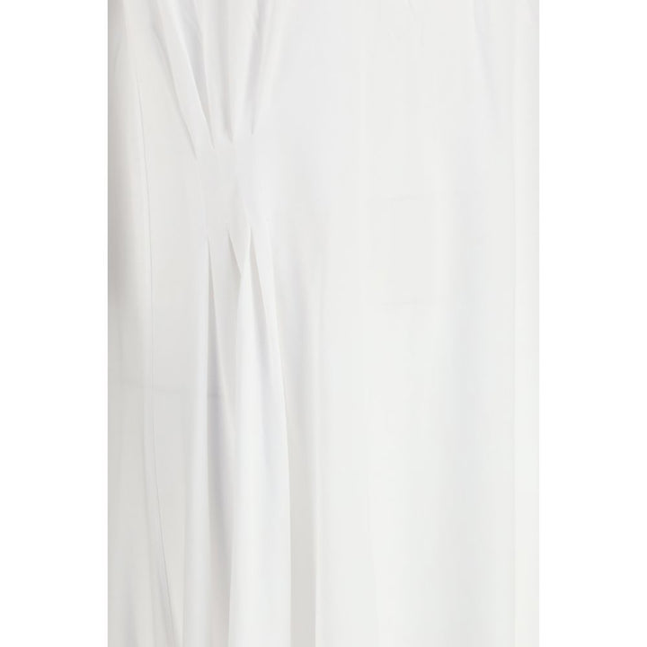 Loulou De Saison White Cotton Casual Dress