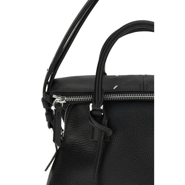 Margiela Black Calf Leather Bos Taurus Shoulder Bag