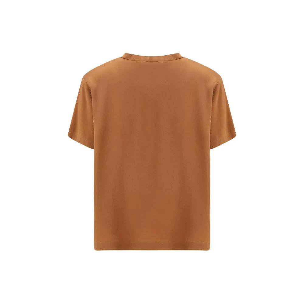 Fabiana Filippi Beige Viscose T-Shirt