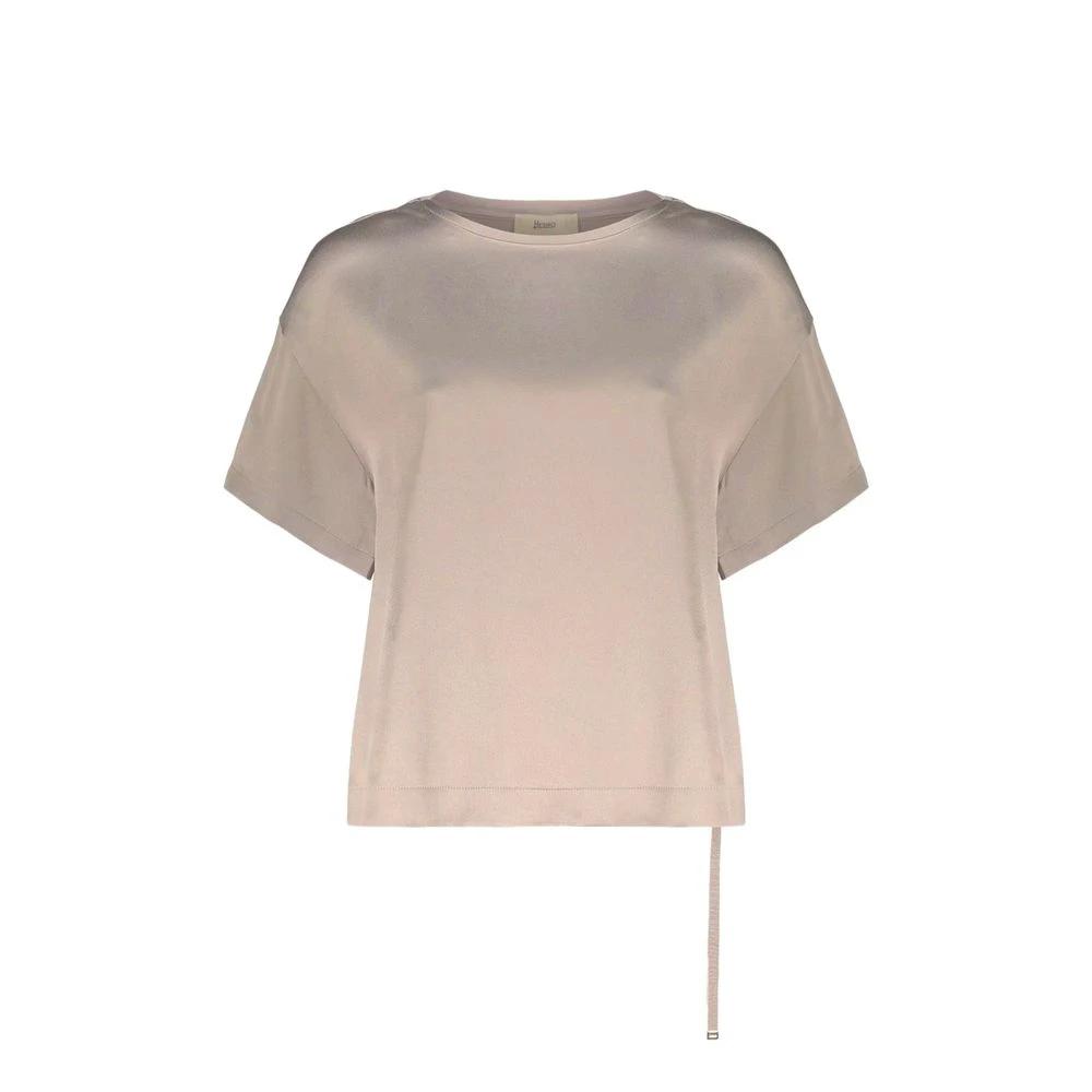 Herno Sample Sale Herno Beige Acetate Blouse - | Designer outlet