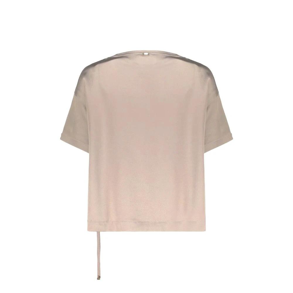Herno Sample Sale Herno Beige Acetate Blouse - | Designer outlet