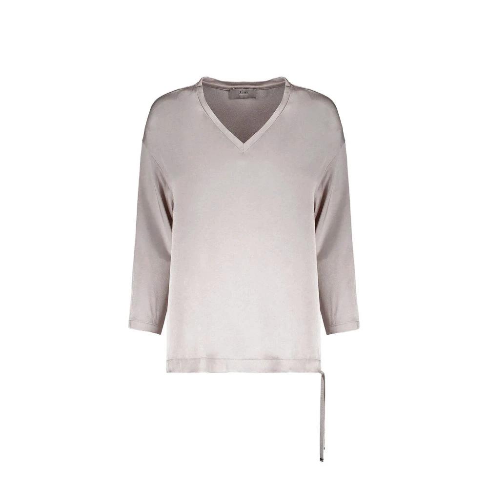 Herno Sample Sale Herno Gray Acetate Tank Tops - | Designer outlet