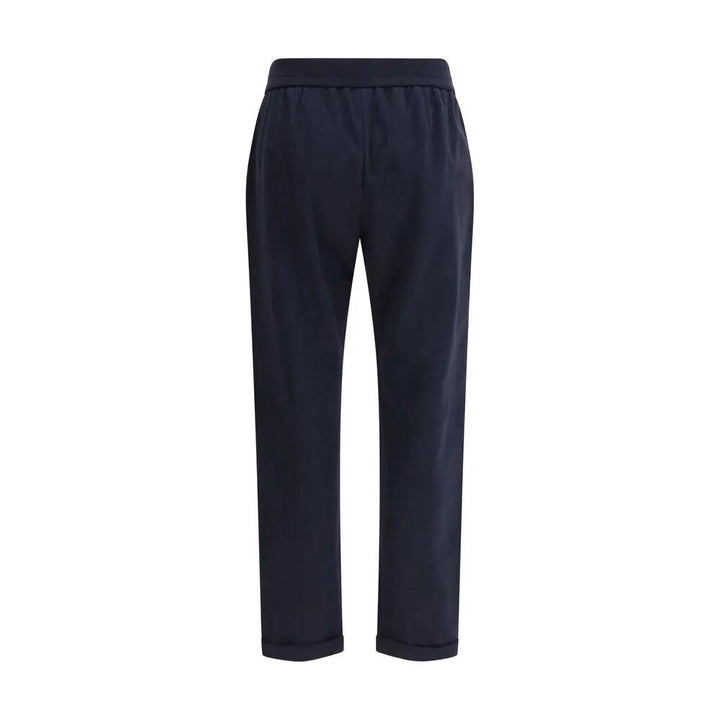 Brunello Cucinelli Sample Sale | Brunello Cucinelli Blue Cotton Athletic Pants - | Designer outlet