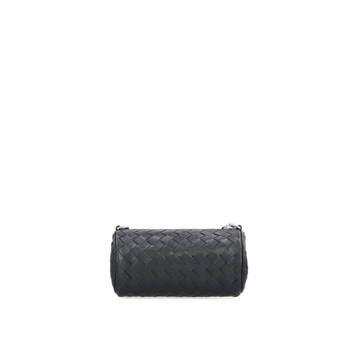 Bottega Veneta Black Calfskin Shoulder Bag