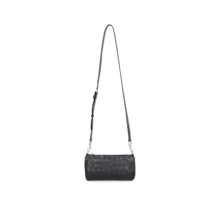 Bottega Veneta Black Calfskin Shoulder Bag