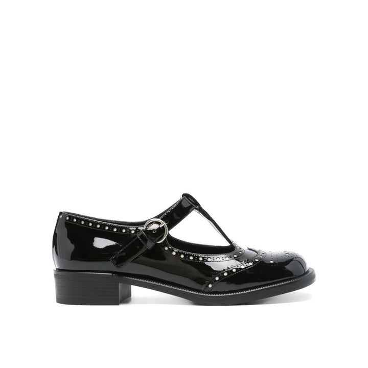 Miu Miu Black Calfskin Shoes