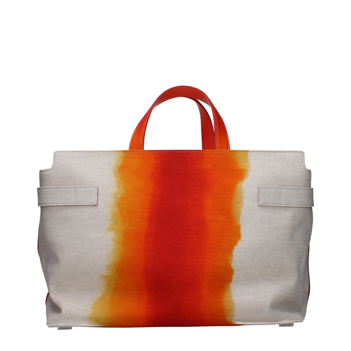 Salvatore Ferragamo Gray Fabric Handbag