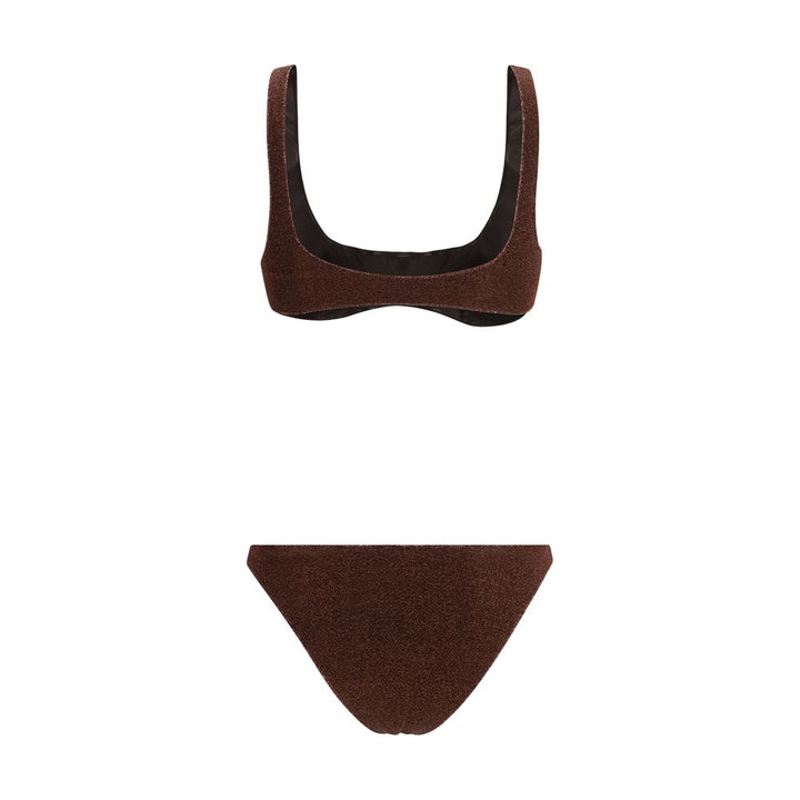 Oséree Brown Polyamide Bikini