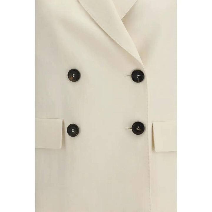 Brunello Cucinelli Sample Sale | Brunello Cucinelli Beige Viscose Jacket - | Designer outlet