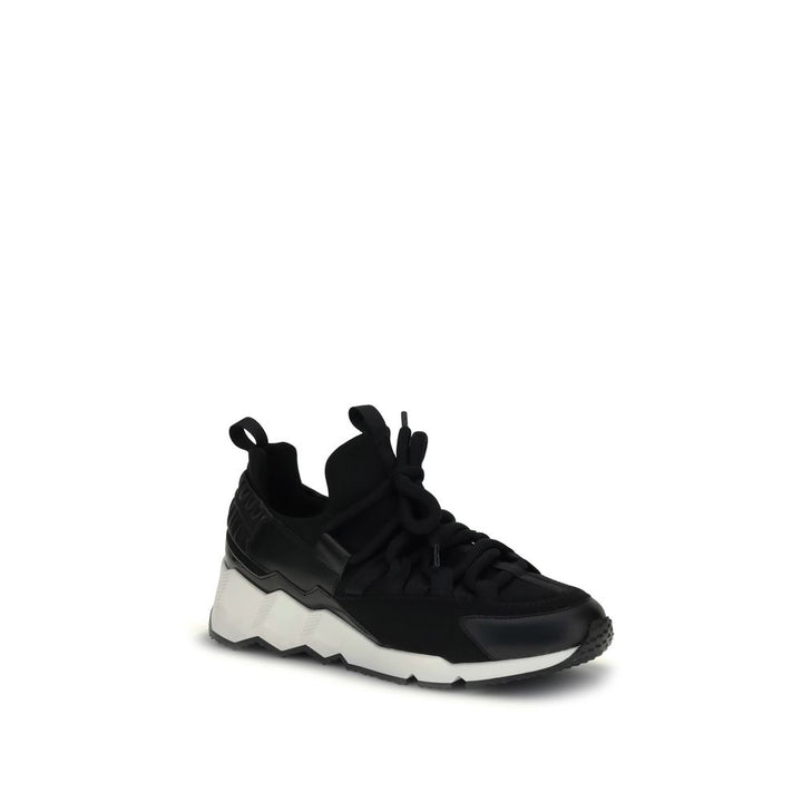 Pierre Hardy Black Neoprene Athletic Sneakers