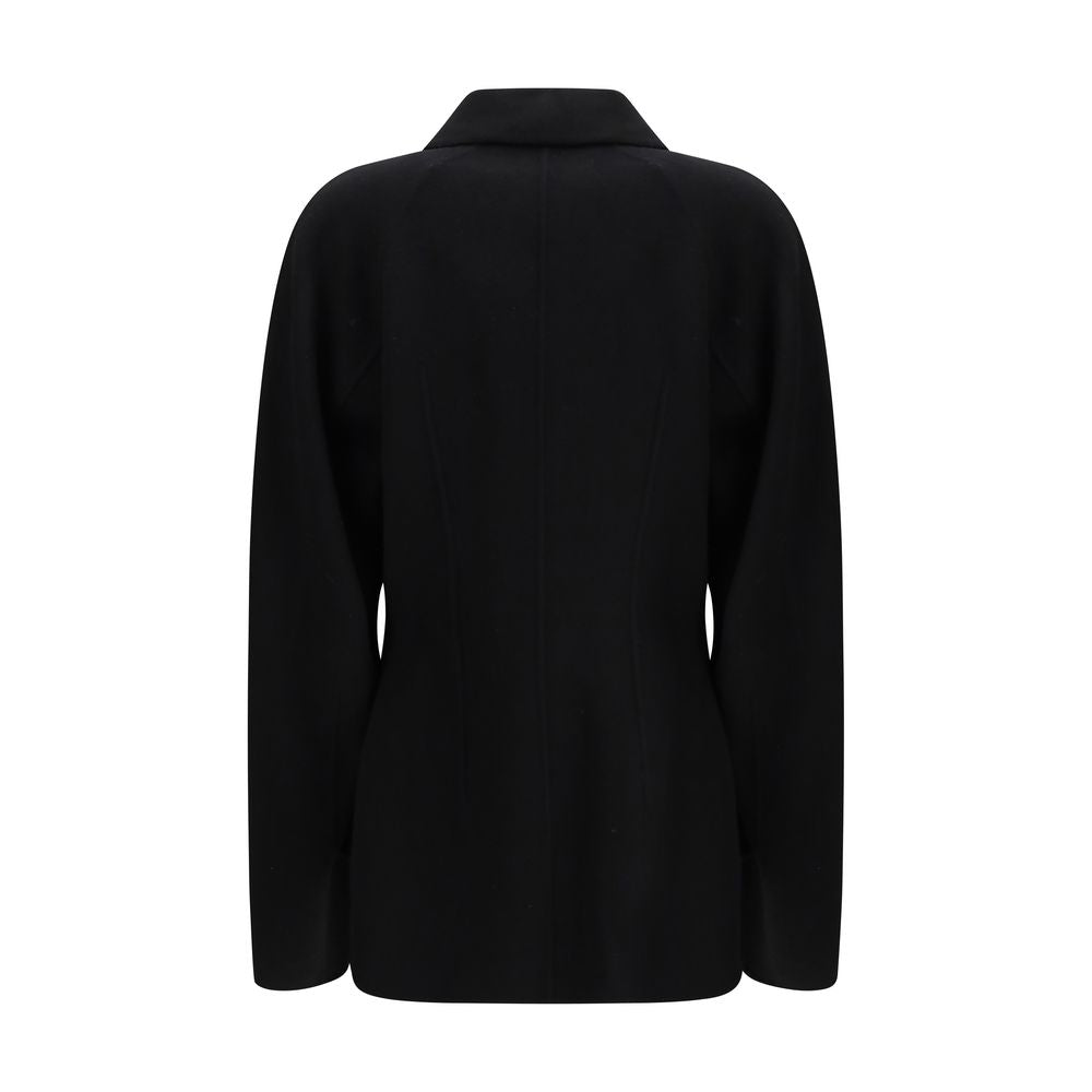Rohe Black Wool Coat
