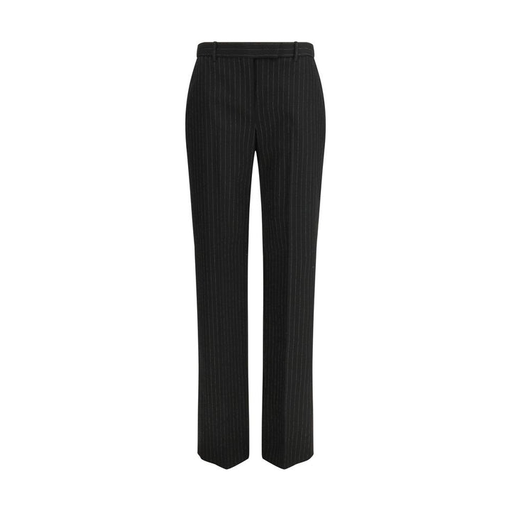 Alexander McQueen Black Wool Dress Pants