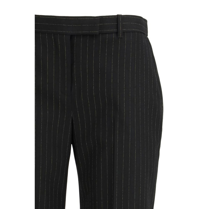 Alexander McQueen Black Wool Dress Pants
