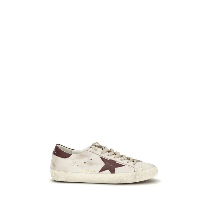 Golden Goose Sample Sale Golden Goose White Calf Leather Bos Taurus Sneakers - | Designer outlet