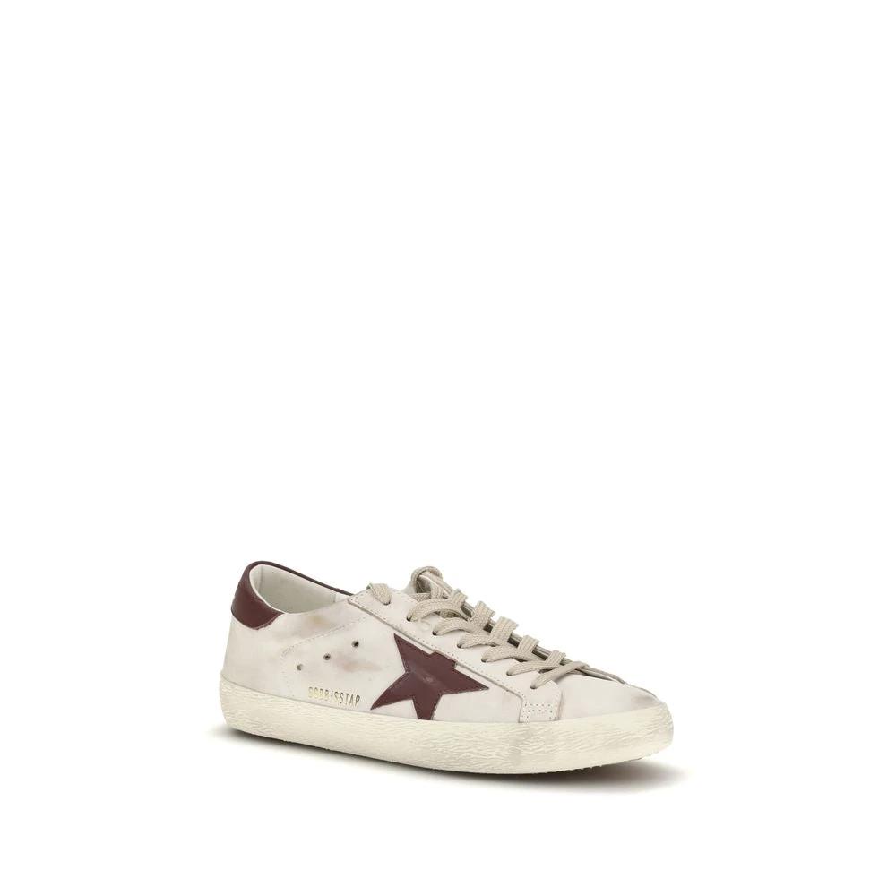Golden Goose Sample Sale Golden Goose White Calf Leather Bos Taurus Sneakers - | Designer outlet