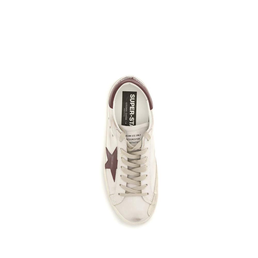 Golden Goose Sample Sale Golden Goose White Calf Leather Bos Taurus Sneakers - | Designer outlet