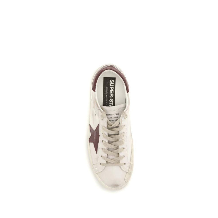Golden Goose Sample Sale Golden Goose White Calf Leather Bos Taurus Sneakers - | Designer outlet