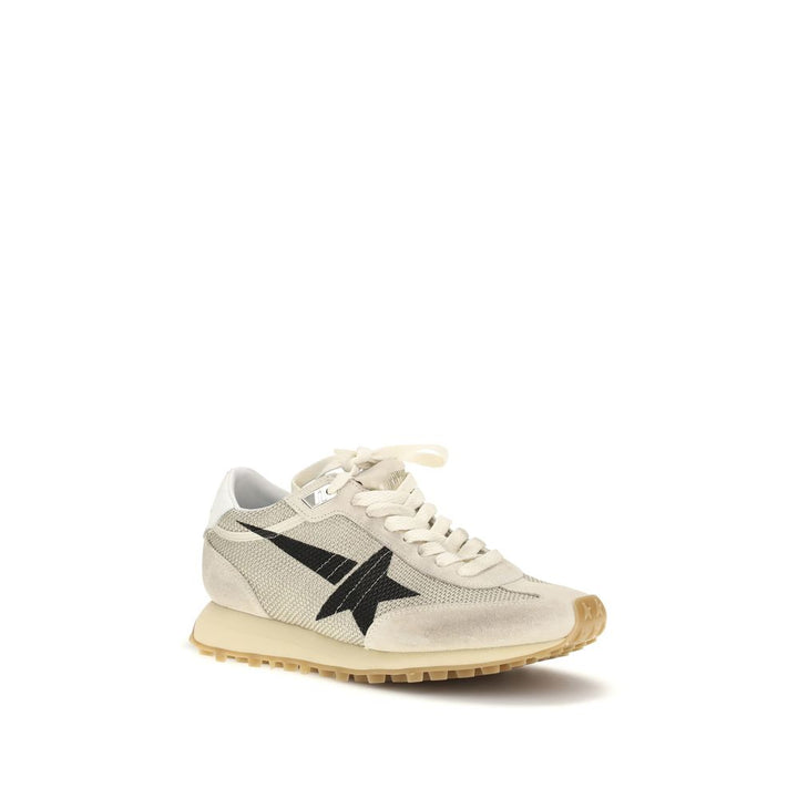 Golden Goose Beige Polyamide Athletic Sneakers