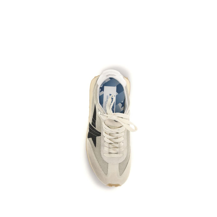 Golden Goose Beige Polyamide Athletic Sneakers
