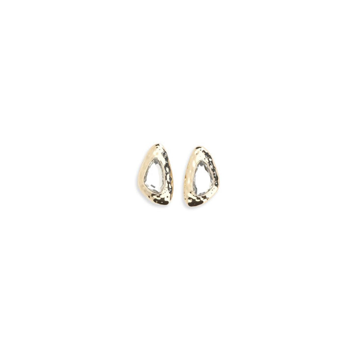 Self-Portrait Gold Brass Earrings