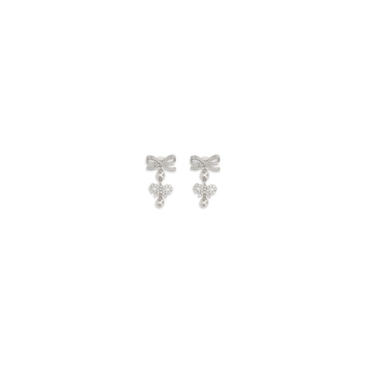 Self-Portrait Silver Brass Earrings