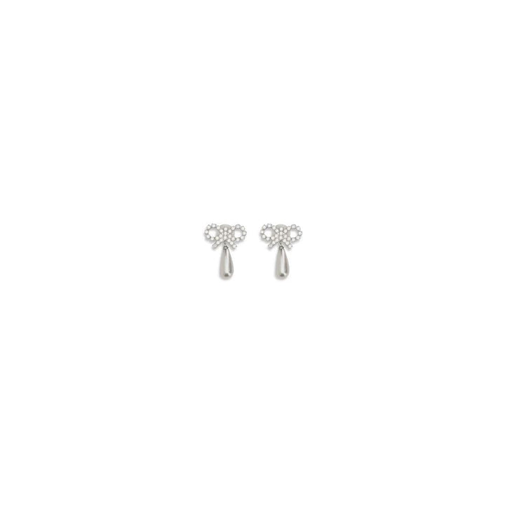 Self-Portrait Sample Sale Self-Portrait Silver Brass Earrings - | Designer outlet