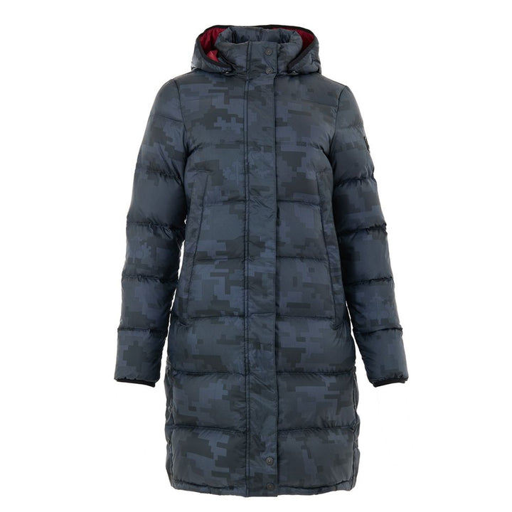 Moose Knuckles Gray Cotton Coat