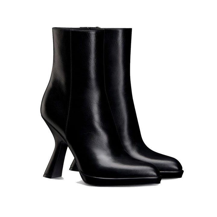 Dior Black Calfskin Ankle Boots