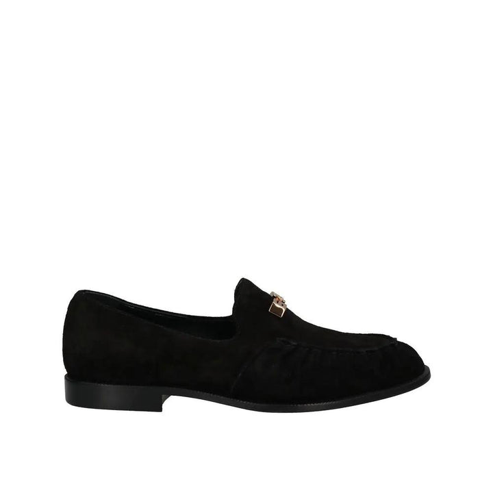 Giuseppe Zanotti Sample Sale | Giuseppe Zanotti Black Calfskin Slip-On Loafers - | Designer outlet