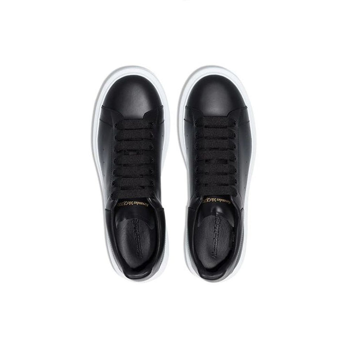 Alexander McQueen Black Calfskin Chunky Sneakers