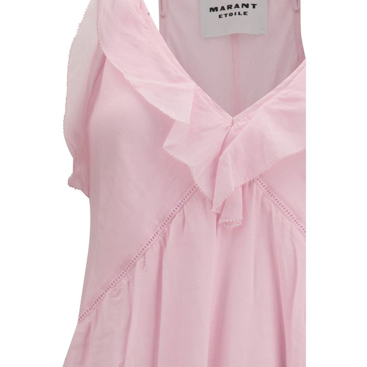 Marant Etoile Multicolor Cotton Casual Dress