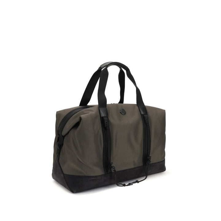 Moncler Brown Fabric Luggage And Travel
