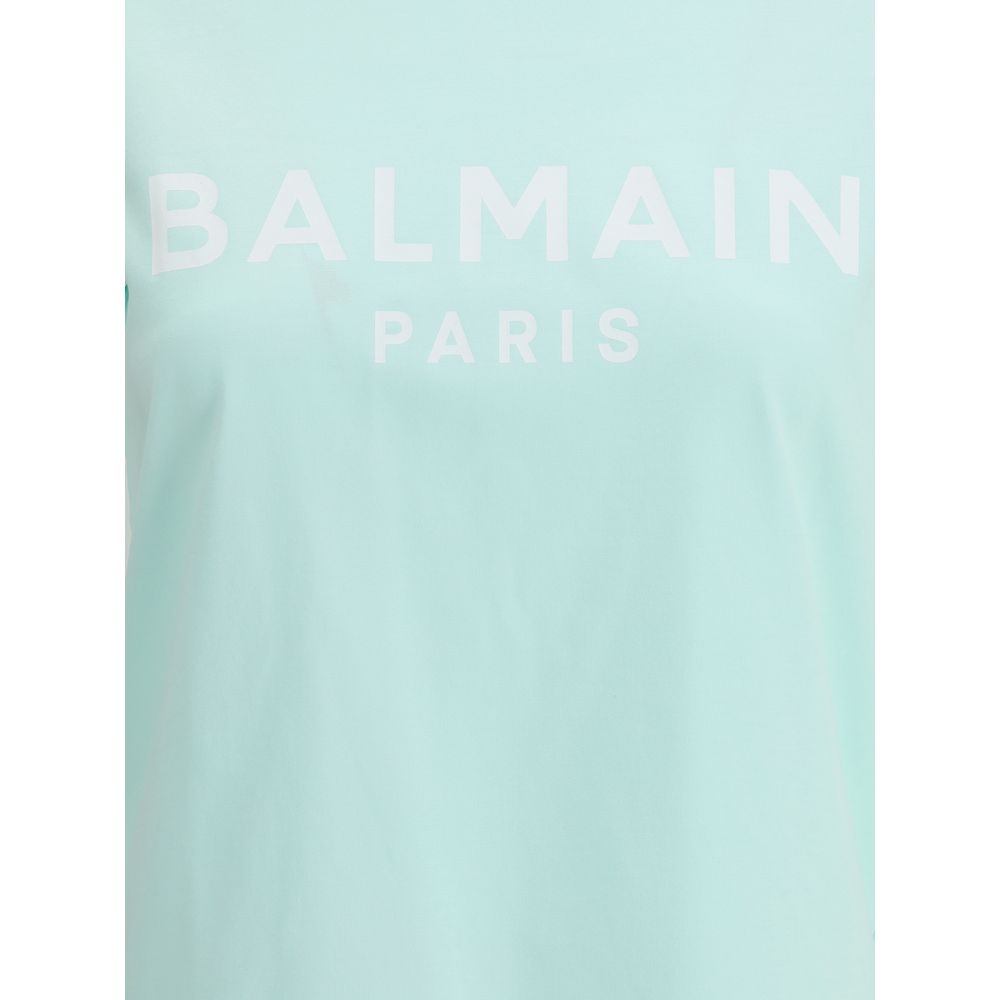 Balmain Bicolor Cotton T-Shirt