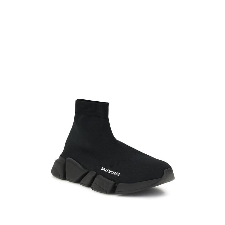 Balenciaga Black Rubber Athletic Sneakers