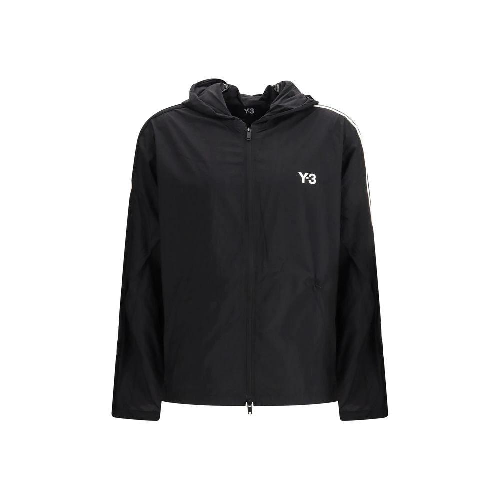 Y-3 Sample Sale Y-3 Black Polyamide Shell Jacket - | Designer outlet