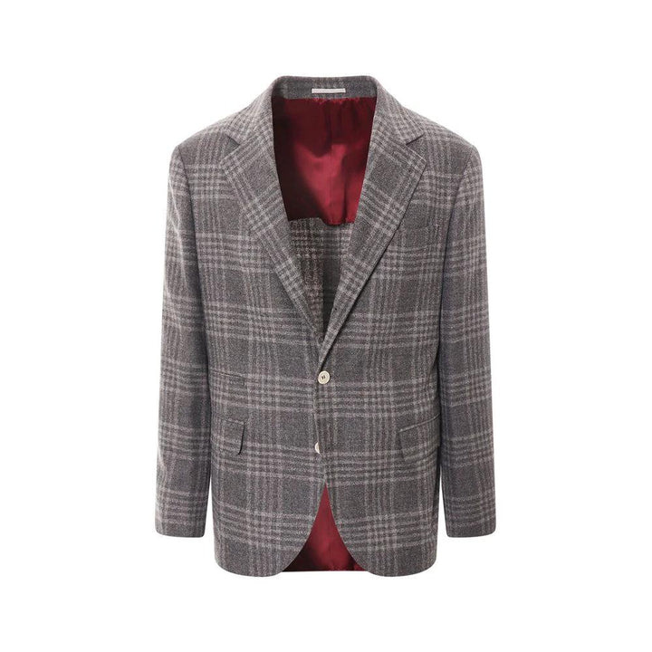 Brunello Cucinelli Sample Sale Brunello Cucinelli Gray Cashmere Blazer - | Designer outlet