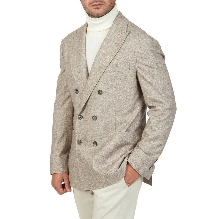 Brunello Cucinelli Sample Sale Brunello Cucinelli Beige Cashmere Coat - | Designer outlet