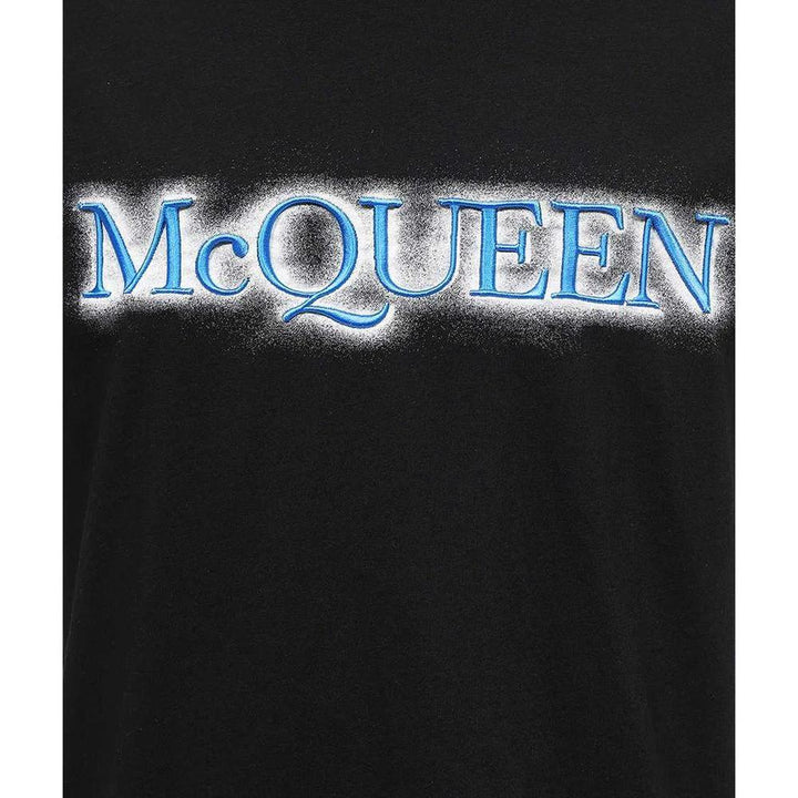 Alexander McQueen Sample Sale Alexander McQueen Black Cotton T-Shirt - | Designer outlet