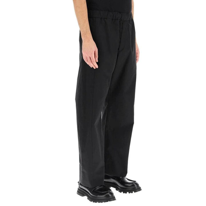 Alexander McQueen Sample Sale Alexander McQueen Black Cotton Casual Pants - | Designer outlet