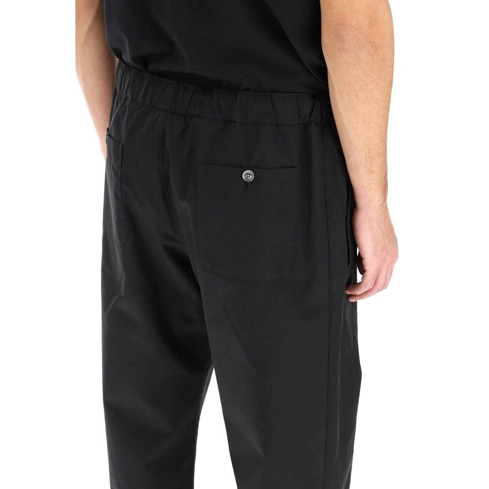 Alexander McQueen Sample Sale Alexander McQueen Black Cotton Casual Pants - | Designer outlet