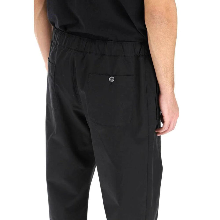 Alexander McQueen Sample Sale Alexander McQueen Black Cotton Casual Pants - | Designer outlet