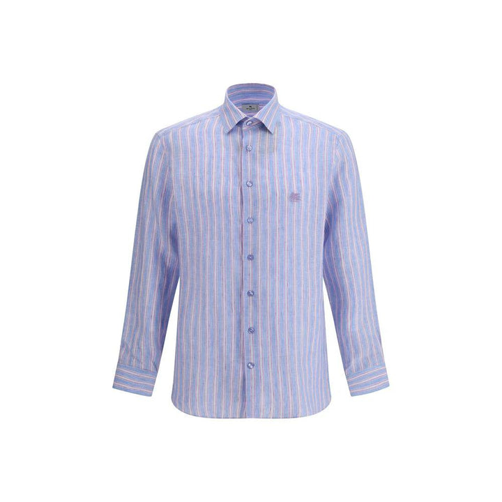 Etro Sample Sale Etro Multicolor Linen Pattern Shirt - | Designer outlet