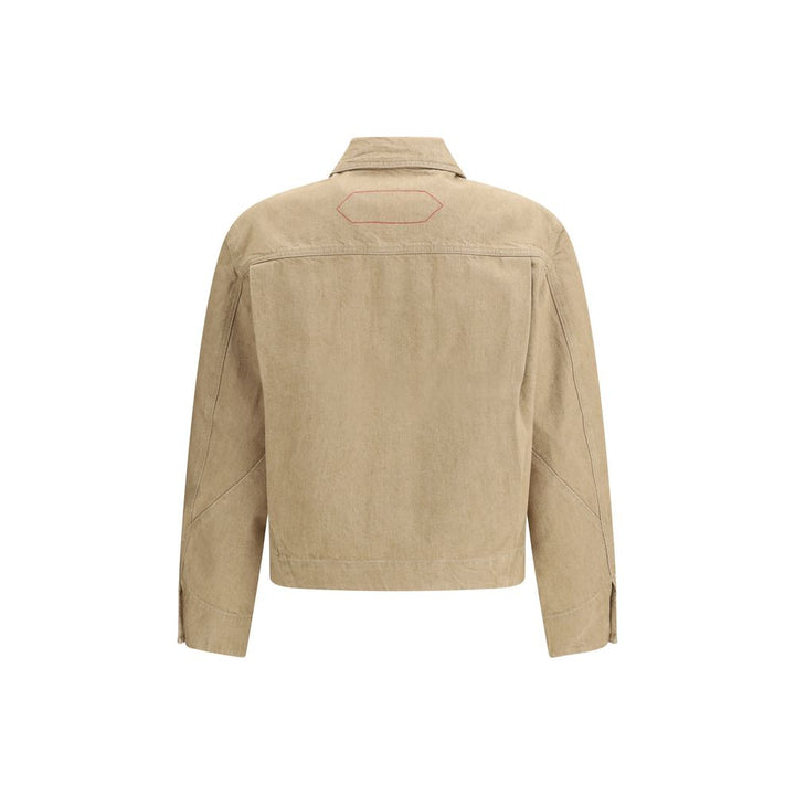 Jacquemus Beige Cotton Denim Jacket