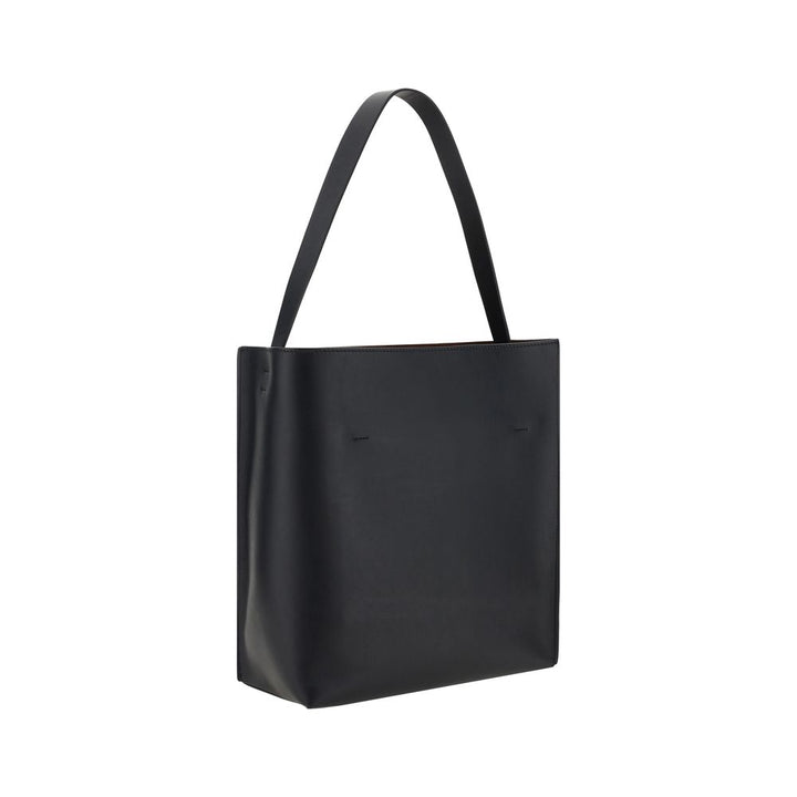 Marni Black Calf Leather Bos Taurus Shoulder Bag