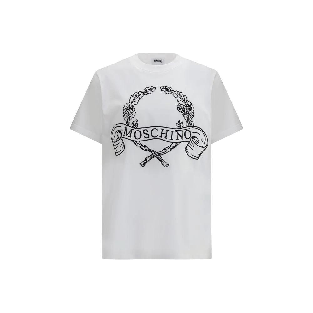 Moschino Sample Sale Moschino White Cotton T-Shirt - | Designer outlet