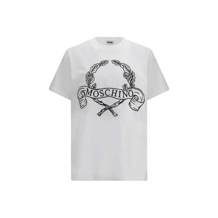 Moschino Sample Sale Moschino White Cotton T-Shirt - | Designer outlet