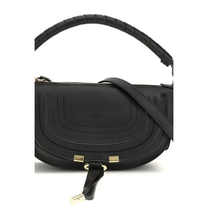 Chloé Sample Sale Chloé Black Calf Leather Bos Taurus Shoulder Bag - | Designer outlet