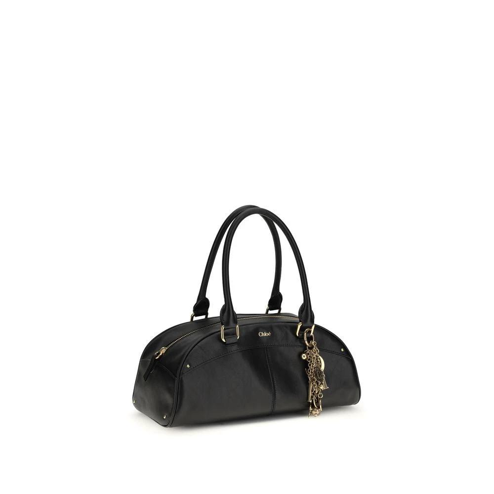 Chloé Sample Sale Chloé Black Calf Leather Bos Taurus Handbag - | Designer outlet