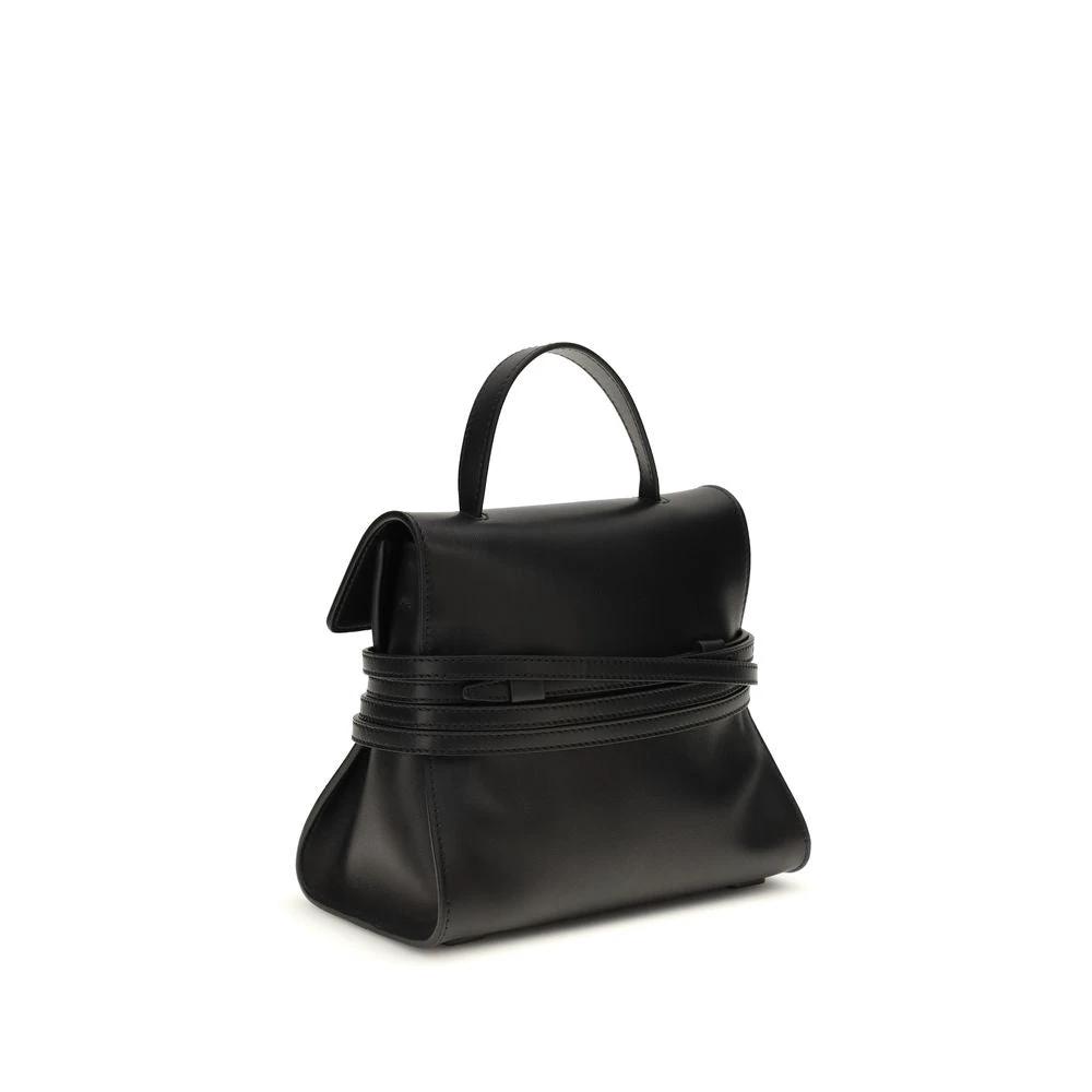 Moschino Sample Sale Moschino Black Calf Leather Bos Taurus Handbag - | Designer outlet